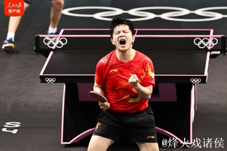 樊振东将竞技体育的热血展现的淋漓尽致！